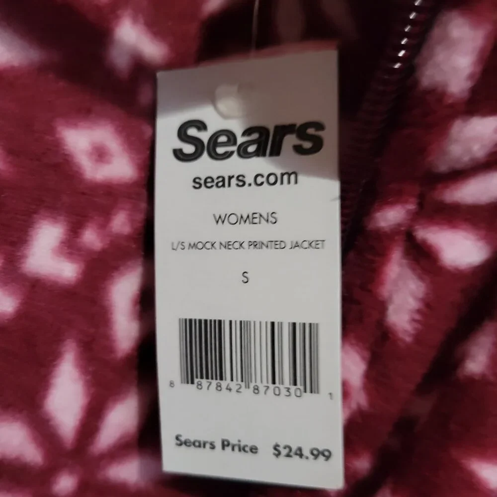 Sears Ladies Top with zipper - Picture 2 of 9